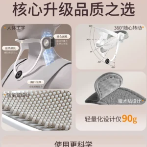 Adjustable Cervical Collar and Neck Brace for Forward-Head Correction, Immobilization and Support